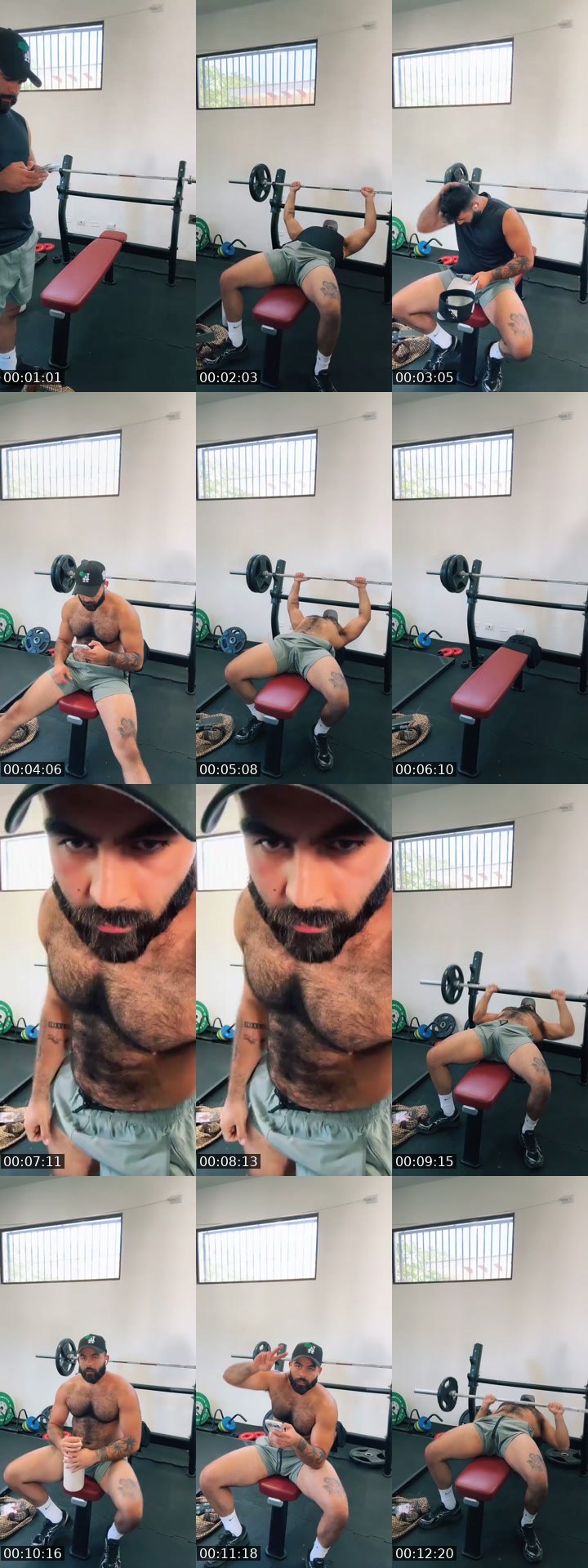 TikTok live: Chest day in Costa Rica 🇨🇷 by @lozanowins