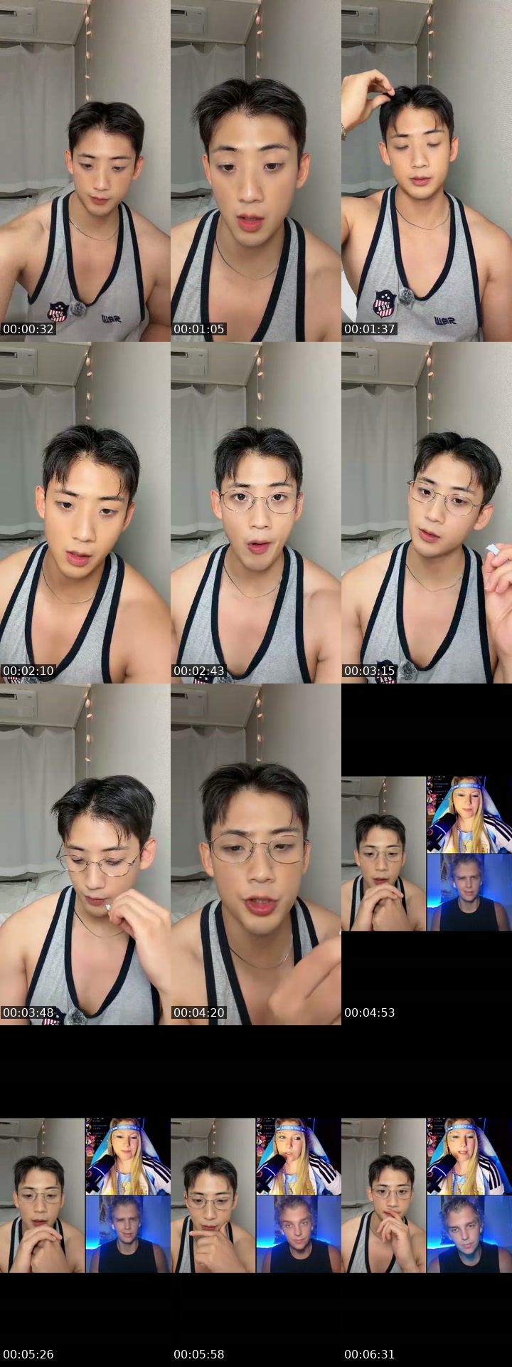 TikTok live: 테토, 웅취, 호르몬, 상남자에 조금 귀여움 by @muscle_quokka