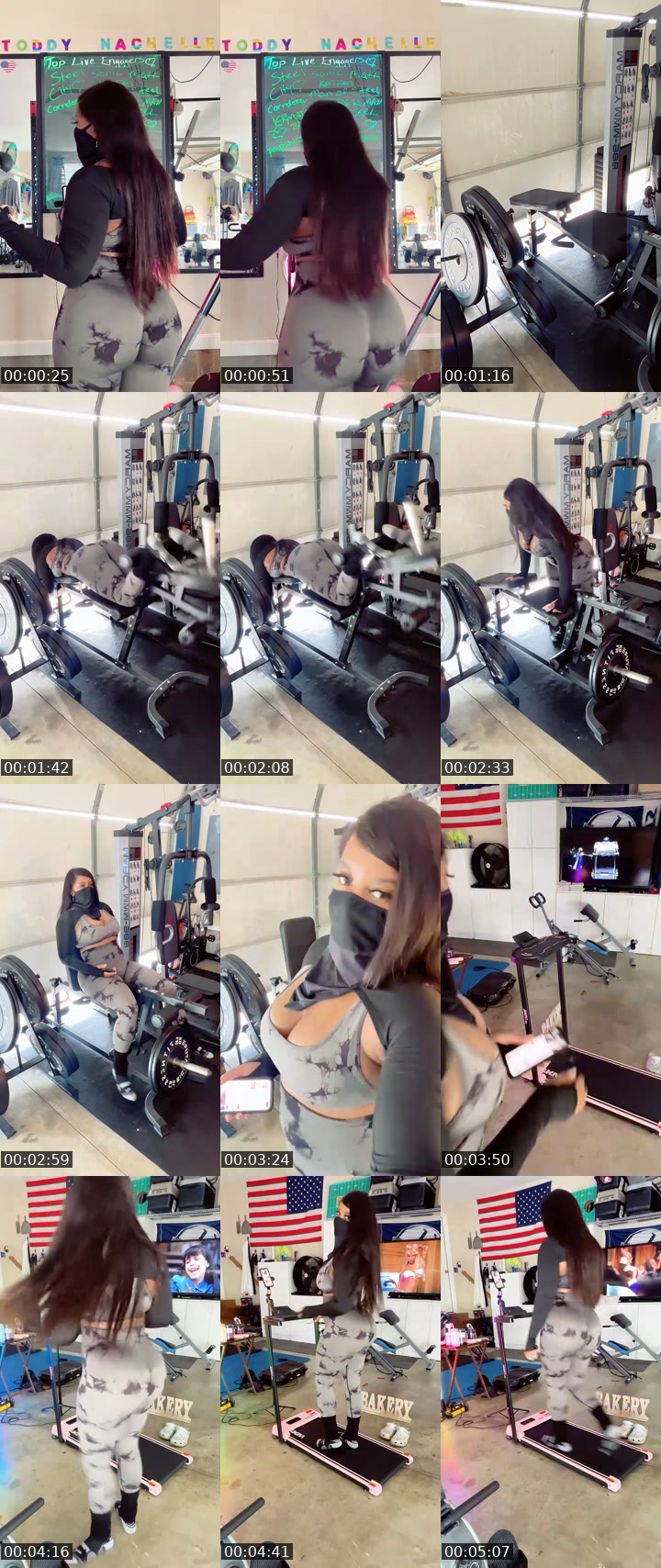 TikTok live: Faceless Gains🥷🏽BAKERY🫶🏽Home Gym🦾 by @toddynachelle