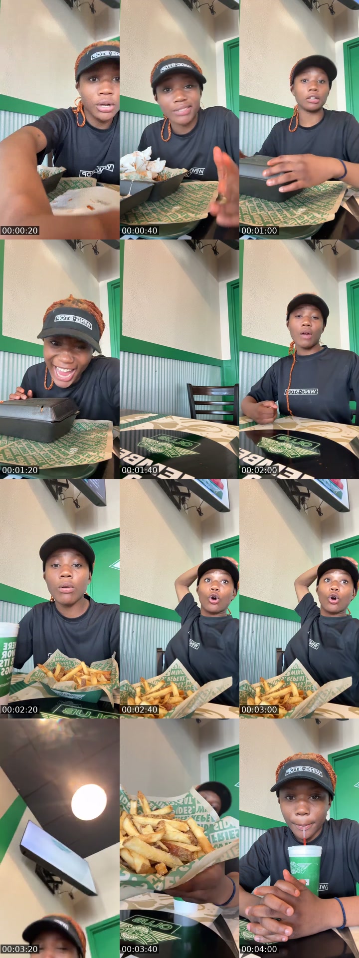 TikTok live: Work by @funsizebabyyy