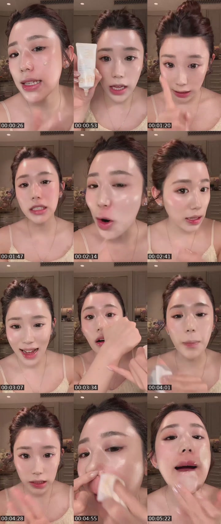 TikTok live: 5分钟快速打造水光肌 by @brendaprice6755