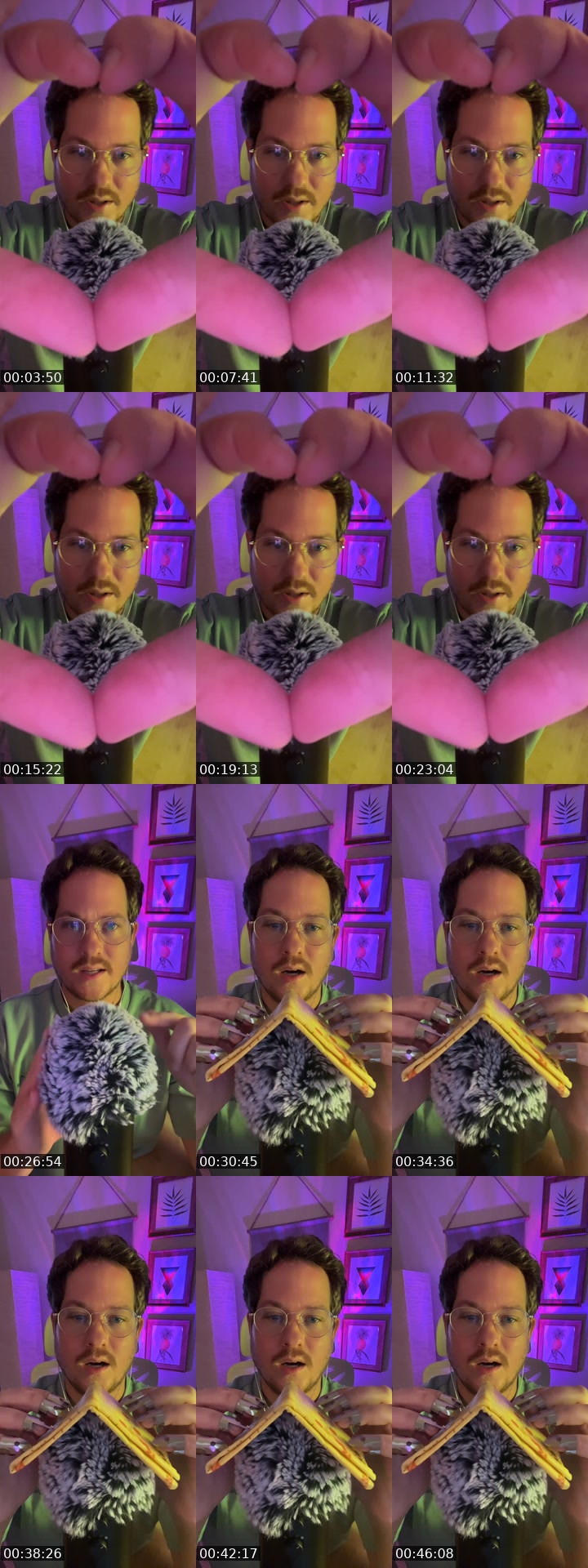 TikTok live: Cozy ASMR by @codymcgibbon