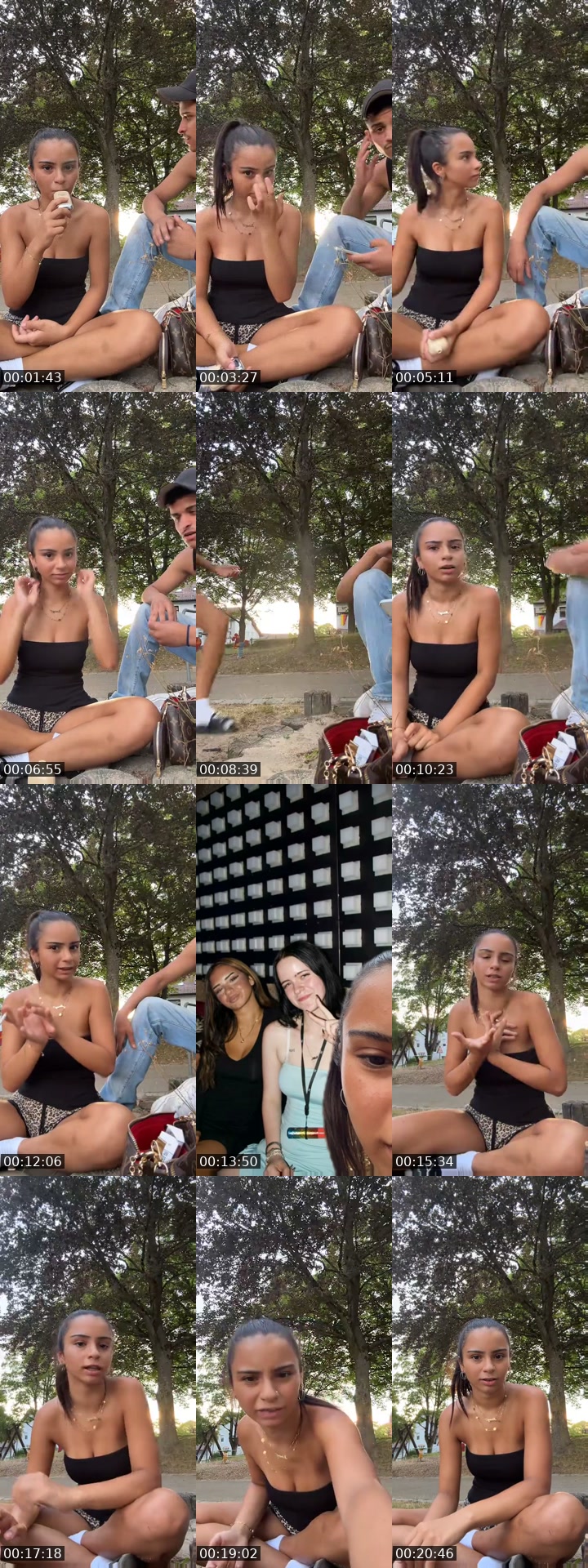 TikTok live: Langeweile by @azizam.63