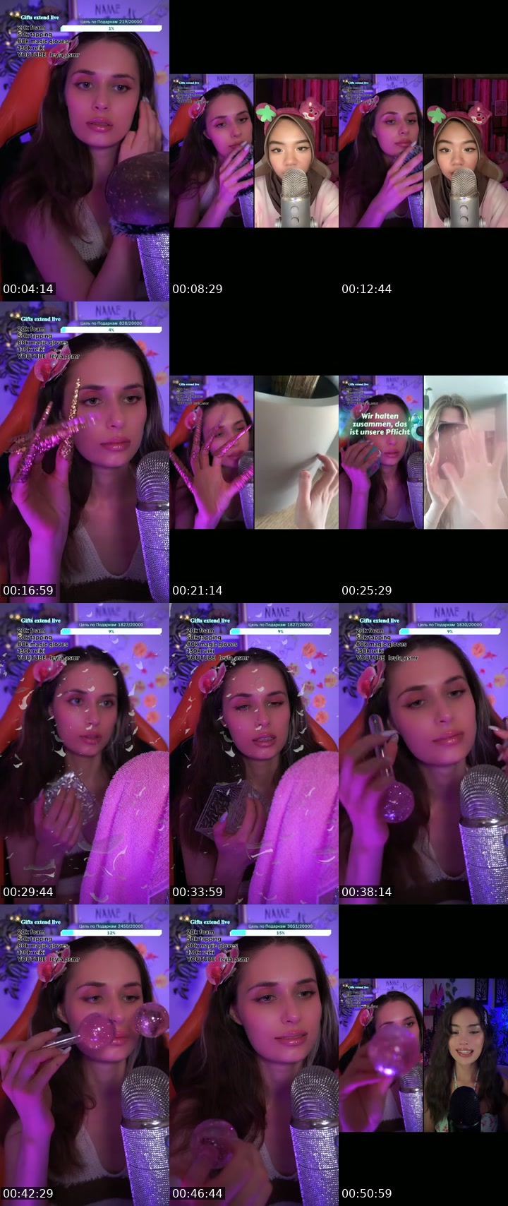 TikTok live: Breathe.listen.stay.ASMR 🤗 by @leyla_asmr5