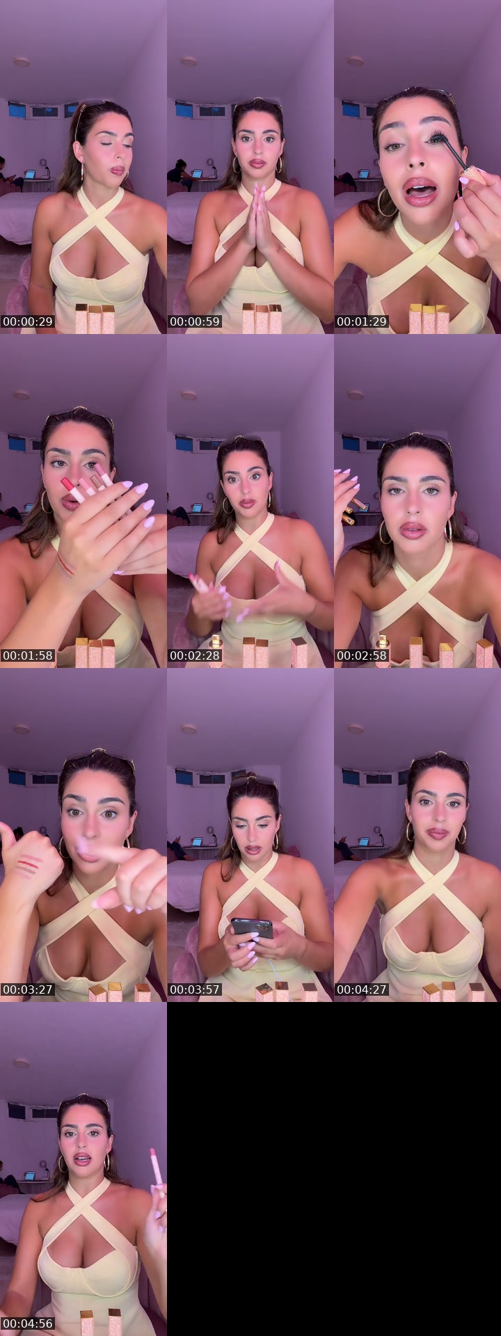TikTok live: Desmaquillate conmigo🌸💗 by @victoriacarotudela