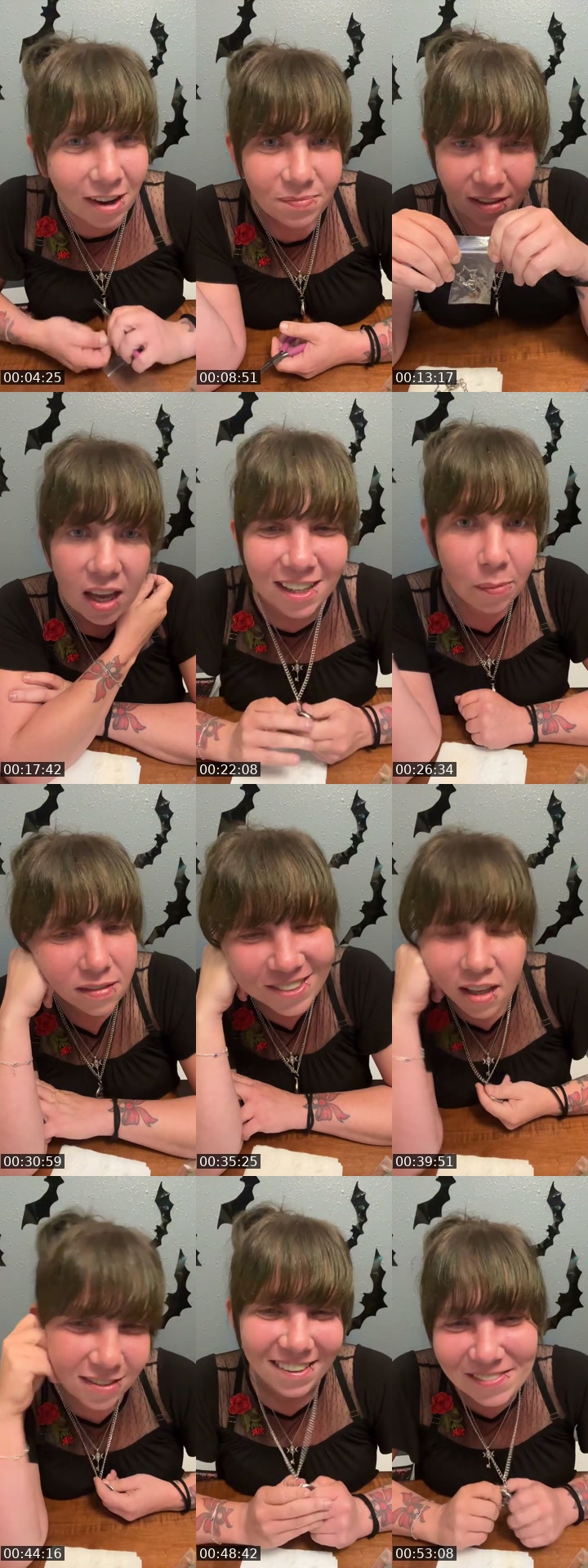TikTok live: Need a new book? by @jynxtheghoulie