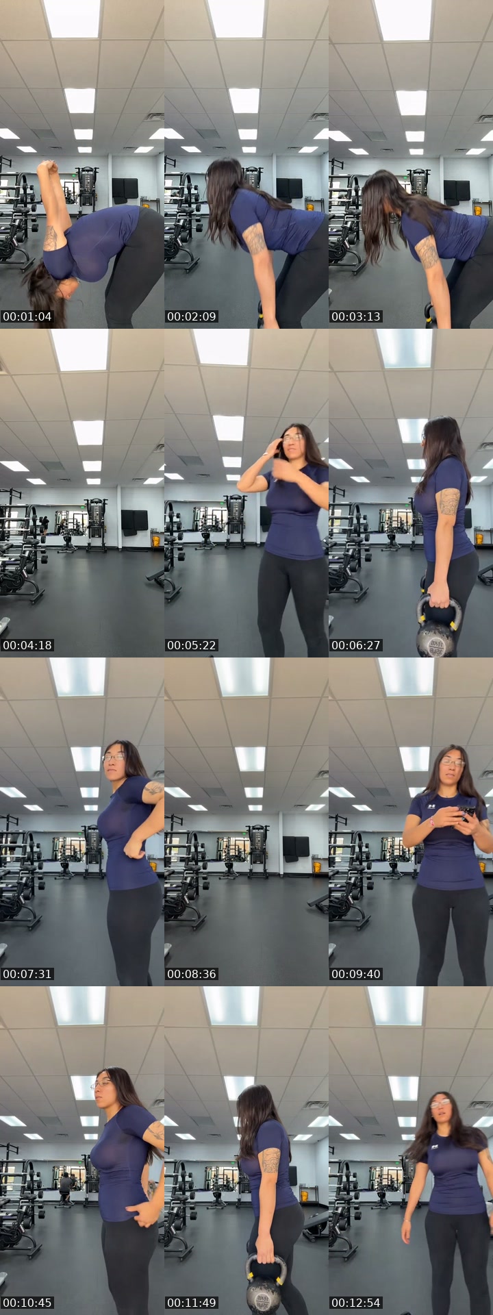 TikTok live: Casual workout by @justcallmeesme