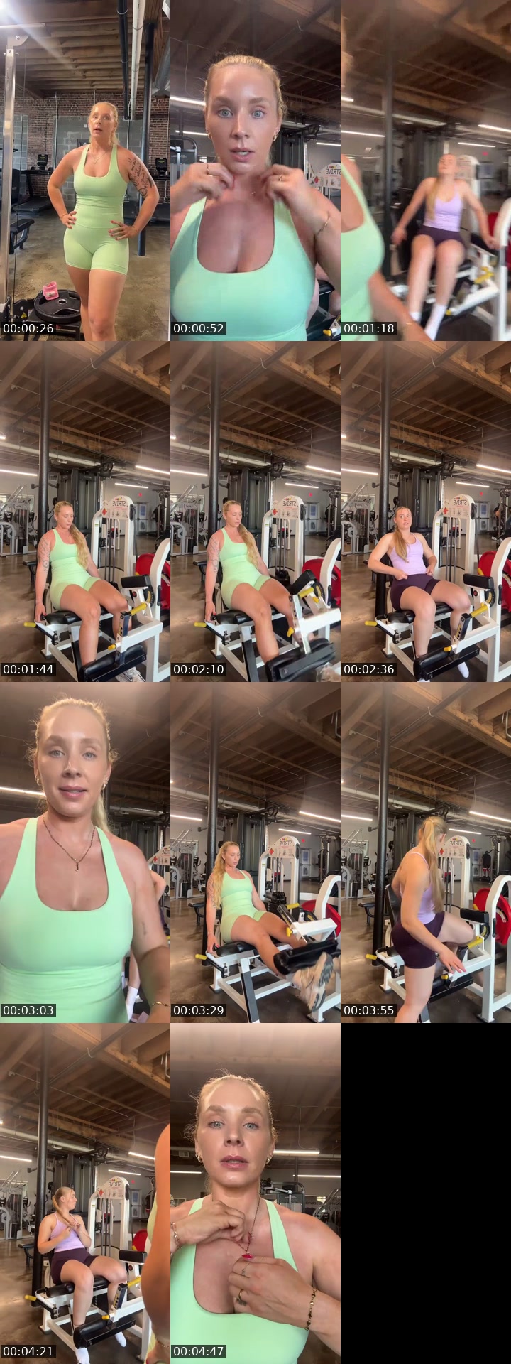 TikTok live: peachy workout 🍑 by @iam__jessicalauren
