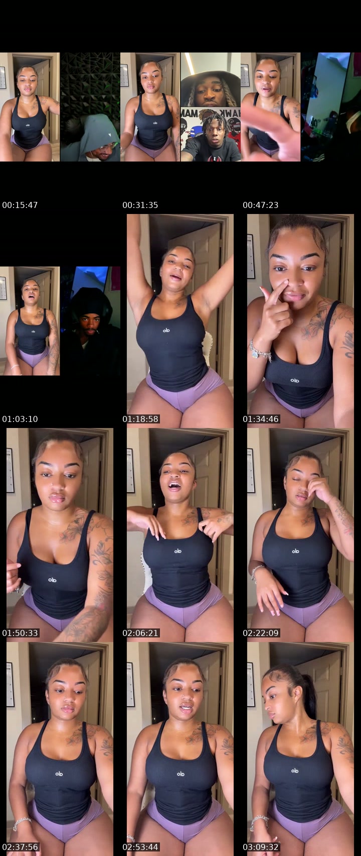 TikTok live: night crewww🎁🎁 by @zamyraaaaaaaa