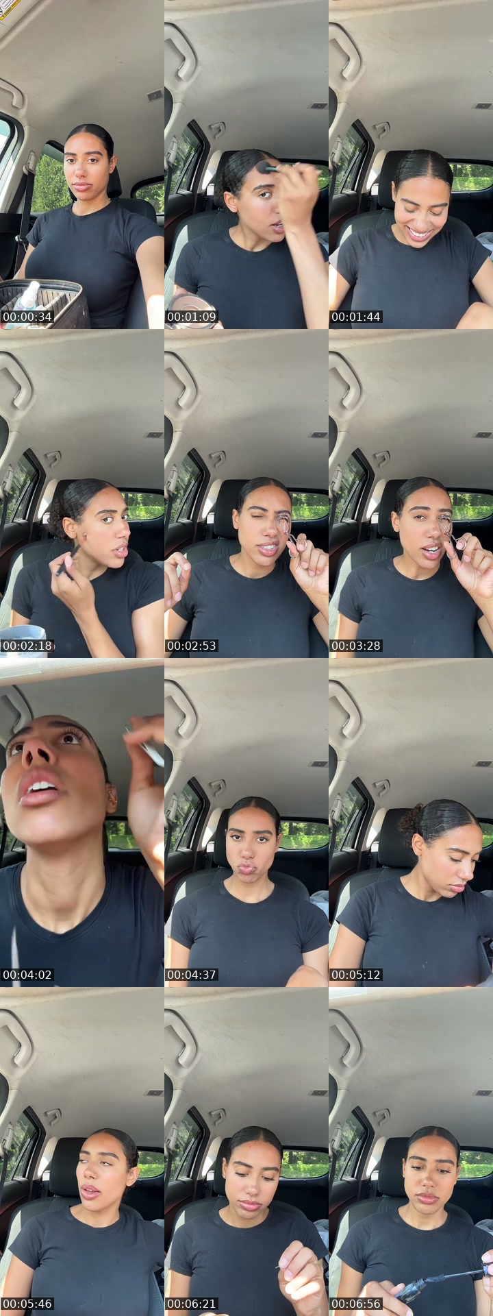 TikTok live: grwm by @sneakyjas