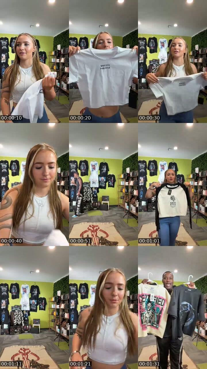 TikTok live: $1 STARTS WITH SIERRA! by @hauloffamelive