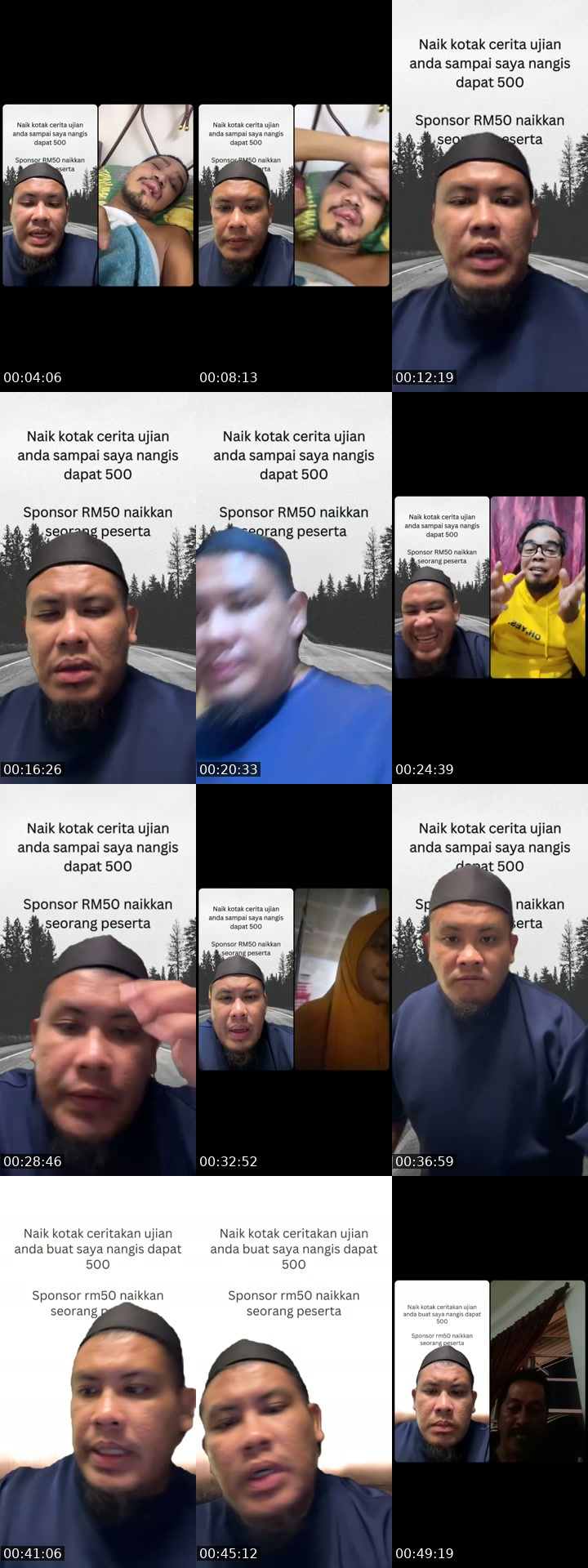 TikTok live: Buat saya nangis dapat 500 by @damaksufi