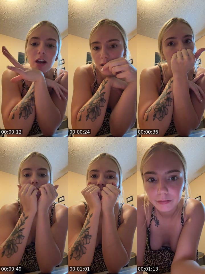 TikTok live: be productive w me by @caidencelynnxo