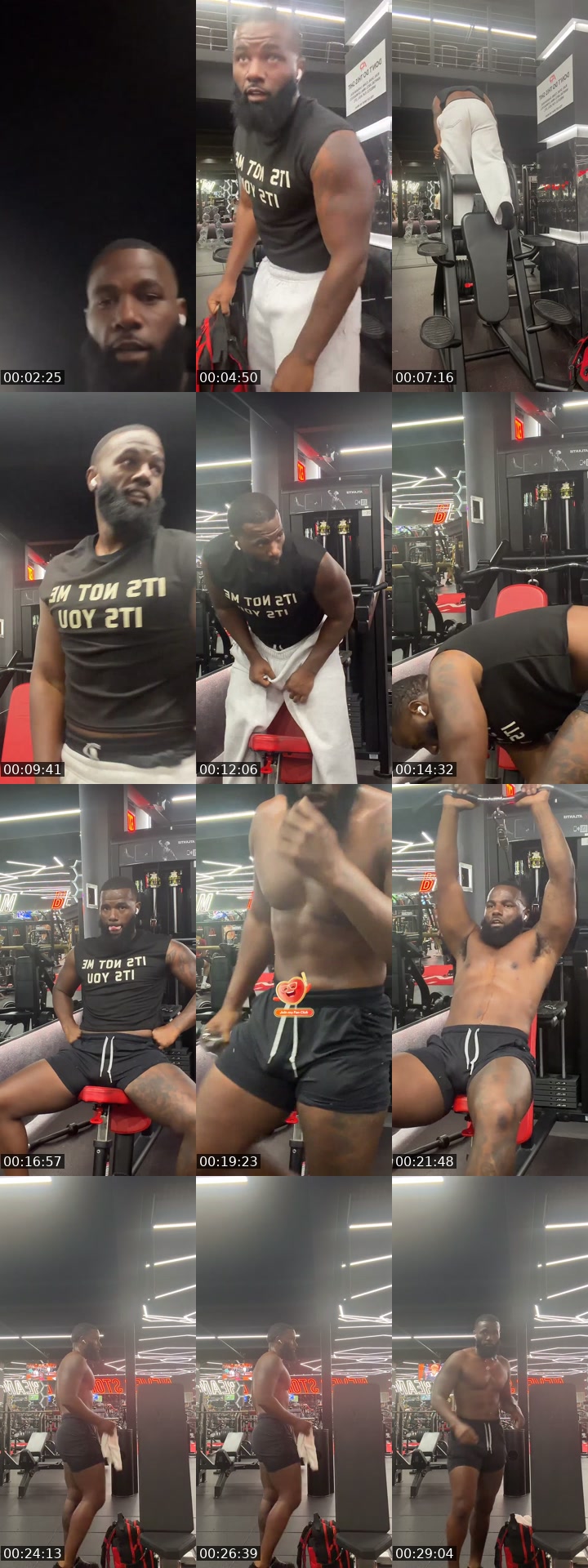 TikTok live: GYM TIME … 7/16 BDAY 😏 by @phitmeech_journey