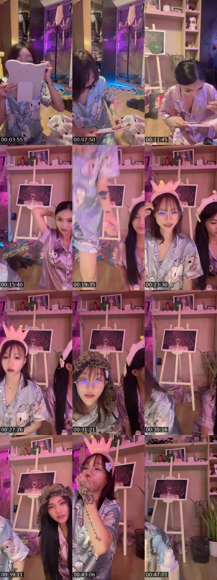TikTok live: แว่นมาจัดกรง by @kurominty