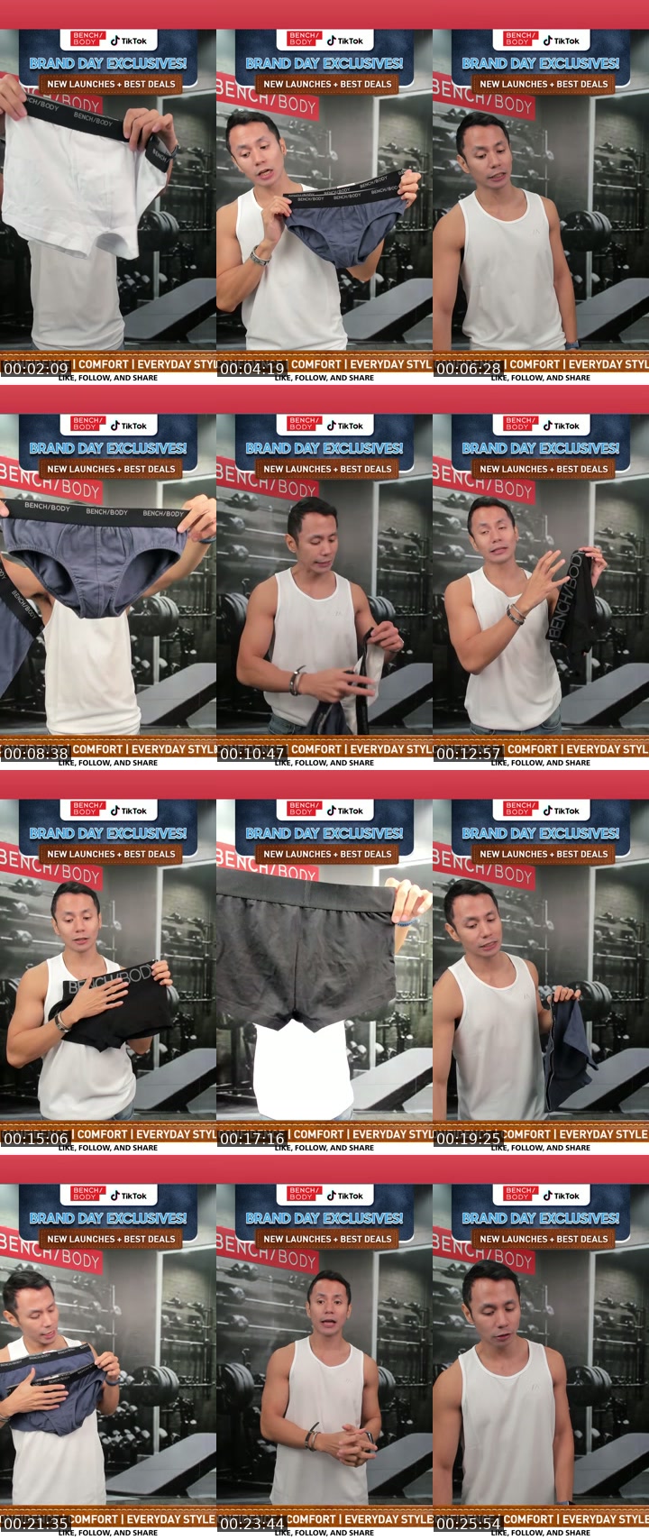 Philippines TikTok live: Bench Body Essentials Live by @benchbody.ph