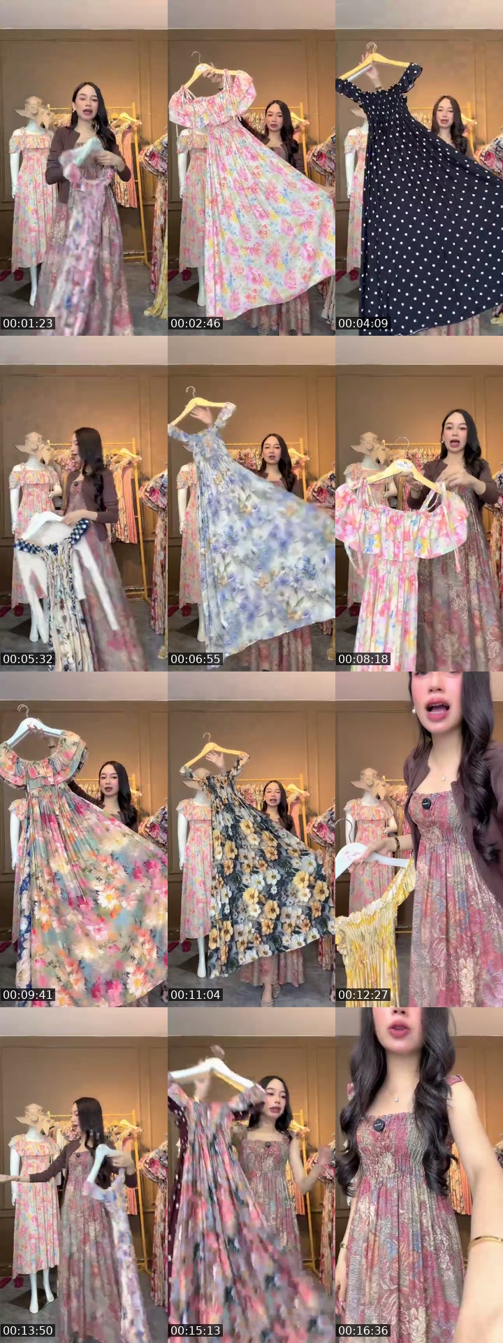 TikTok live: marion long dress by @sirrin_girls