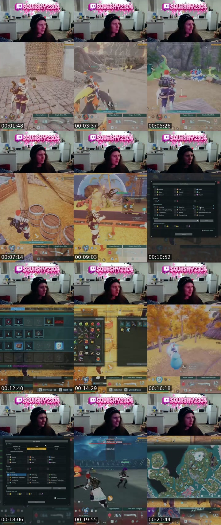 TikTok live: Palkemon by @squiishy2304