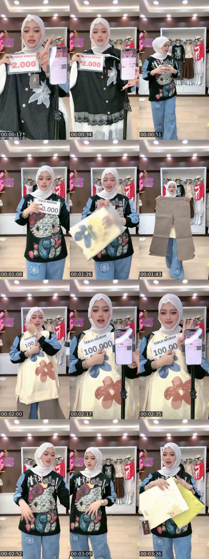 Indonesia TikTok live: Live Festival Selasa by @owner.uniiqo