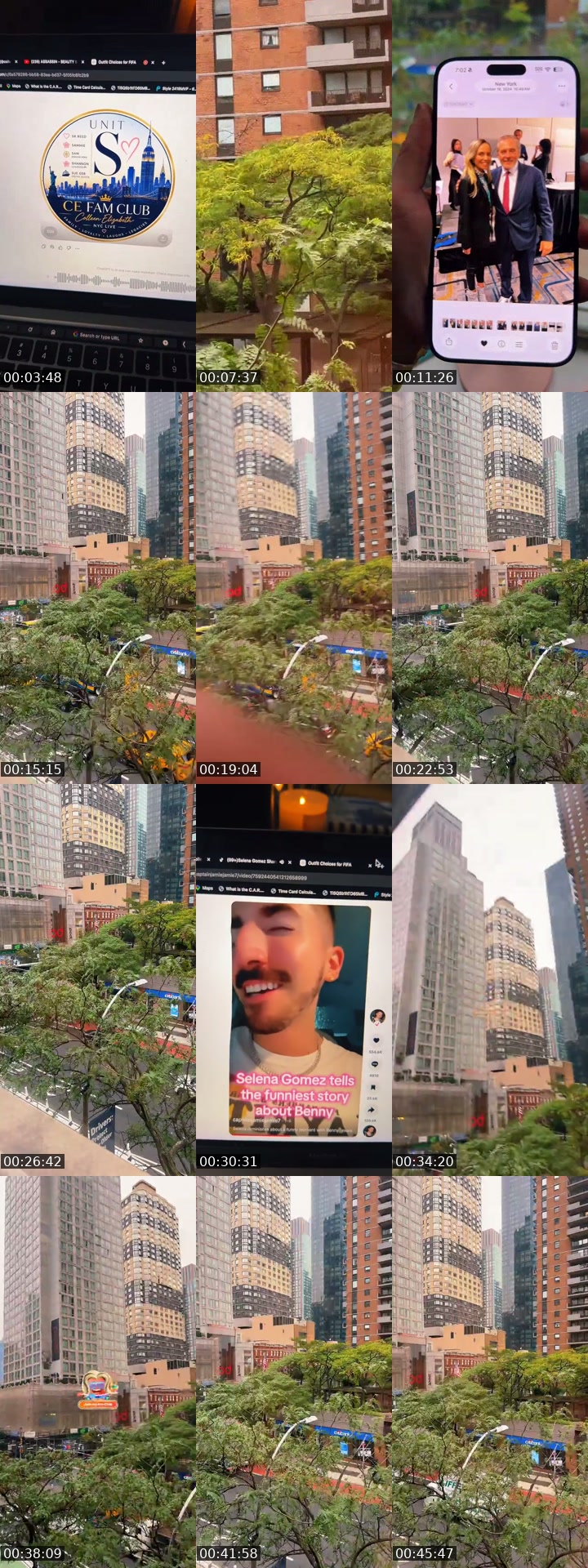 TikTok live: LIVE NYC WINDOW NIGHT by @colleenelizabethnyc