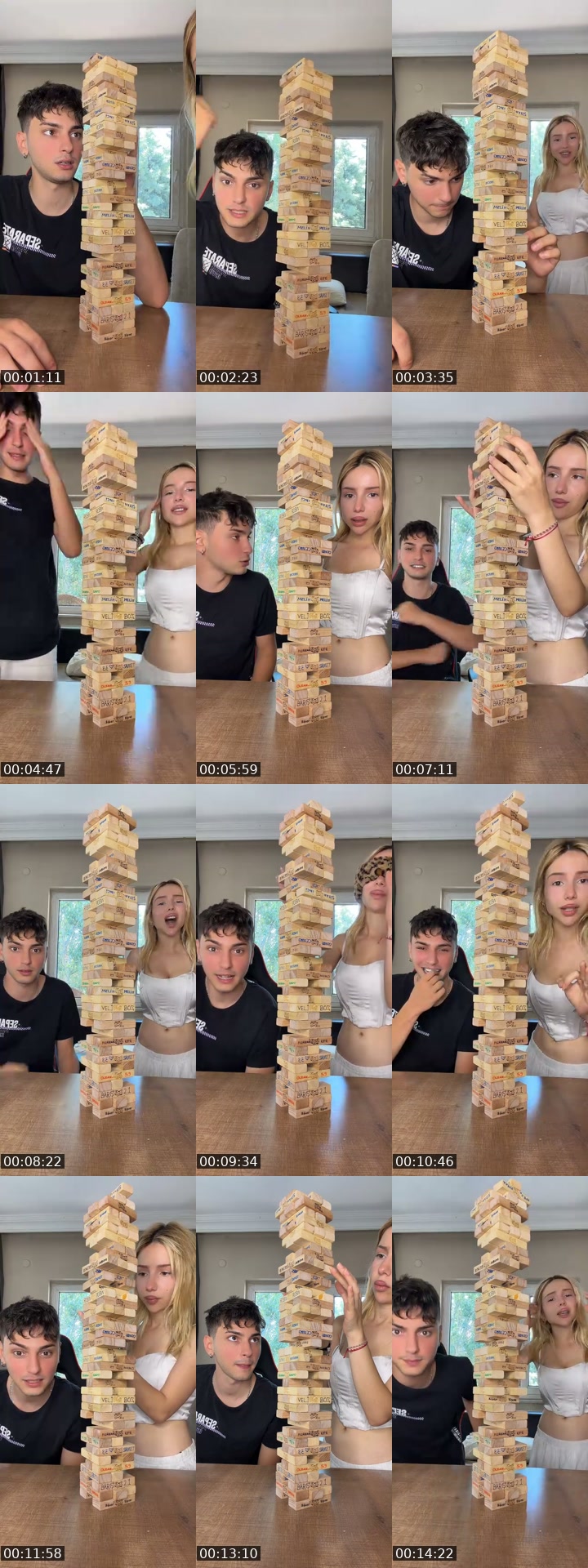 Turkey TikTok live: JENGA CEZALI DÜNYANIN EN İYİSİ by @visneli.biber