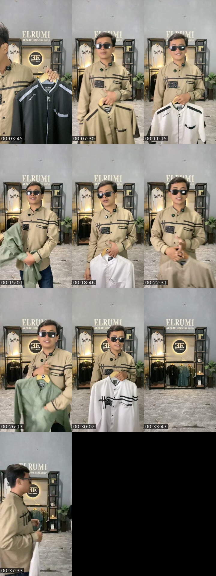 TikTok live: Promo baju koko pria by @elrumi_apparel_official