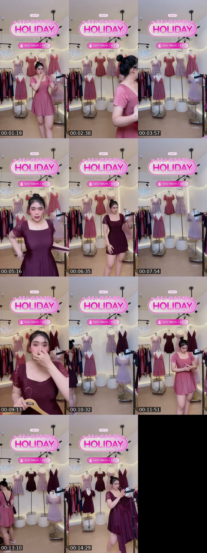 TikTok live: SERBU HARGA SLEEPWEAR AMBYAR by @qigerie