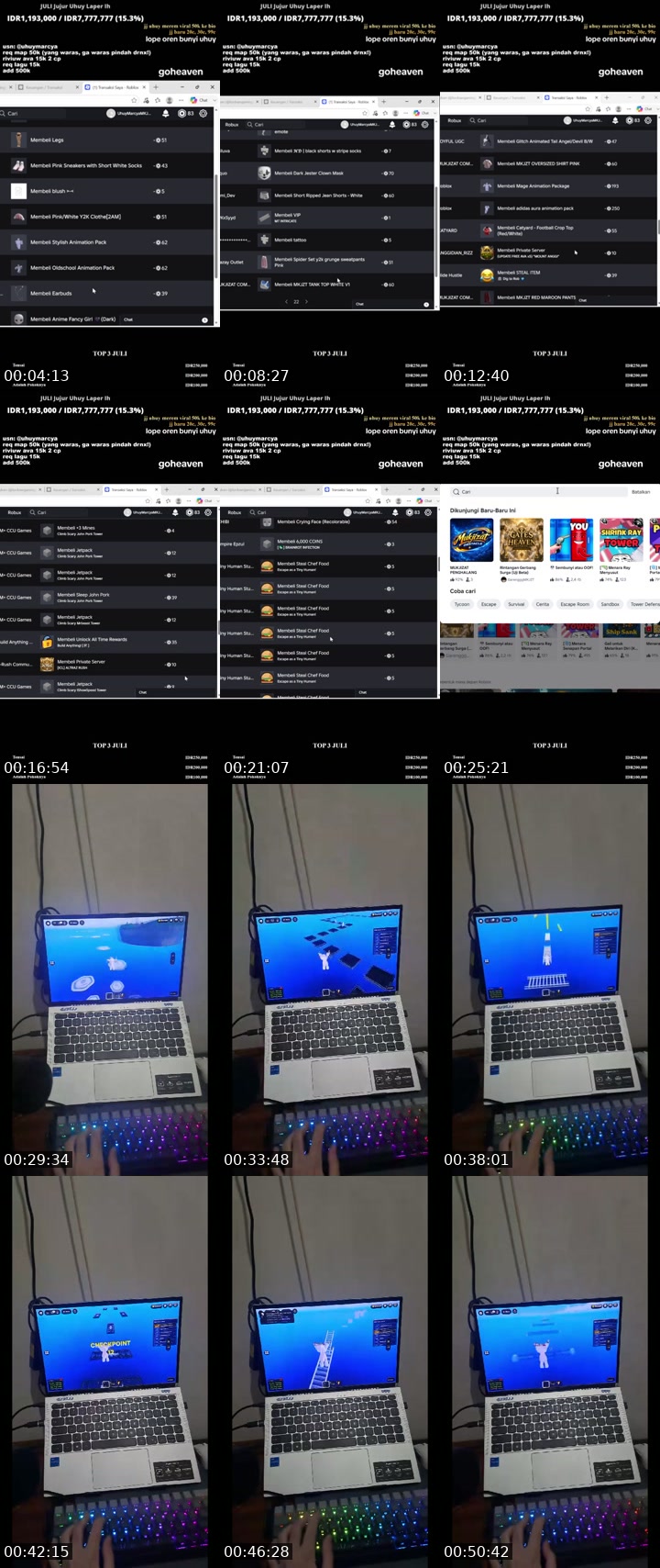 TikTok live: mukbang #allfake by @mcoeditzx_