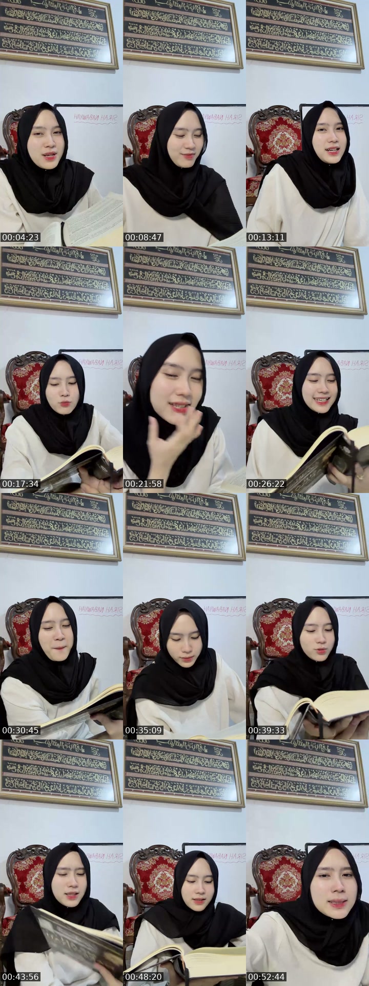 TikTok live: Baca Sirah Nabawiyah Bareng!🥰📚 by @itsbutterfai