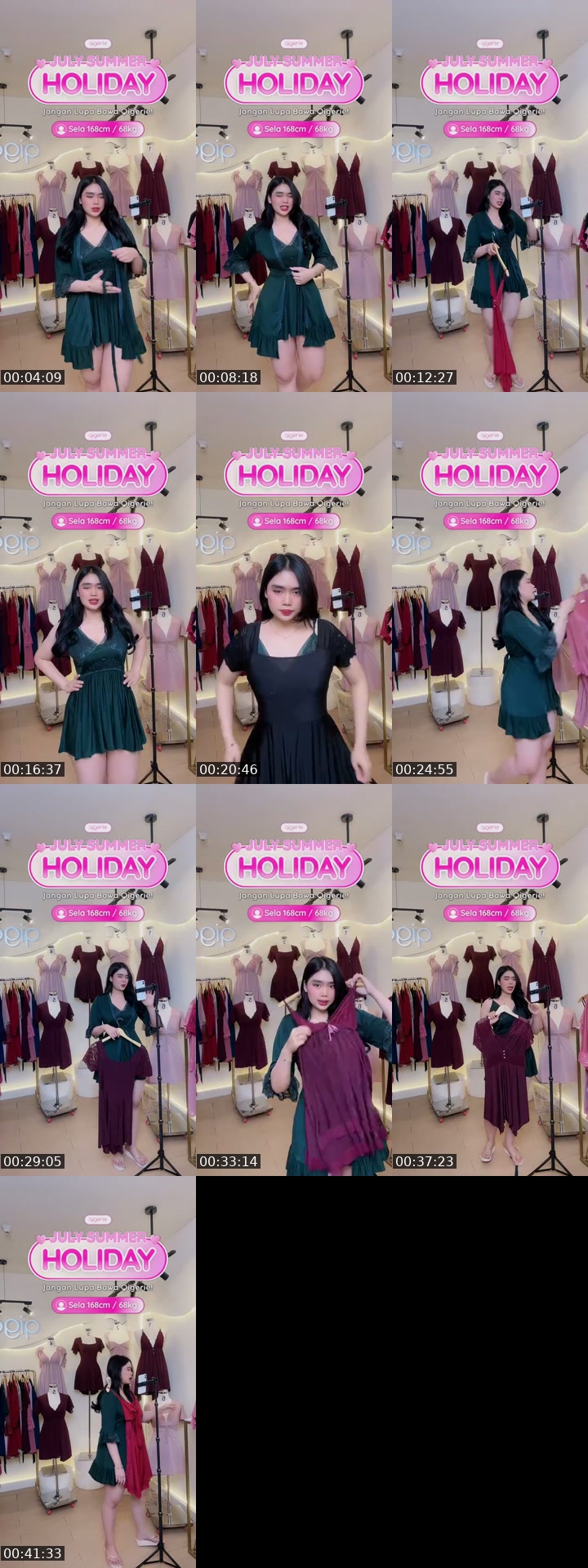 TikTok live: TURUN HARGA TERAKHIR😱‼️🔥 by @qigerie