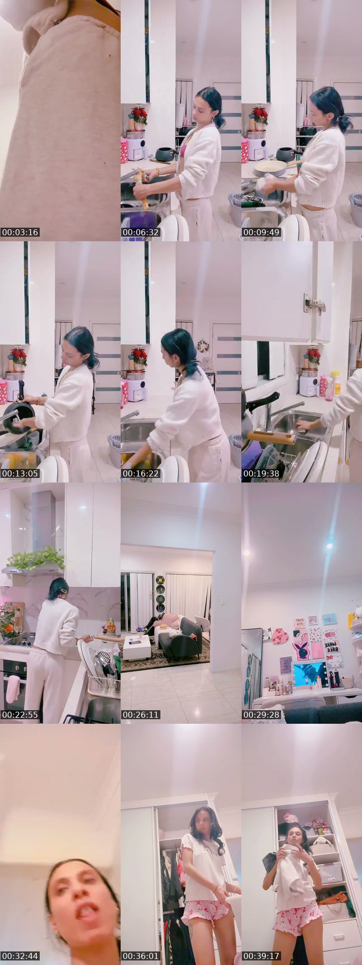 TikTok live: Night time routine by @redflagforreels