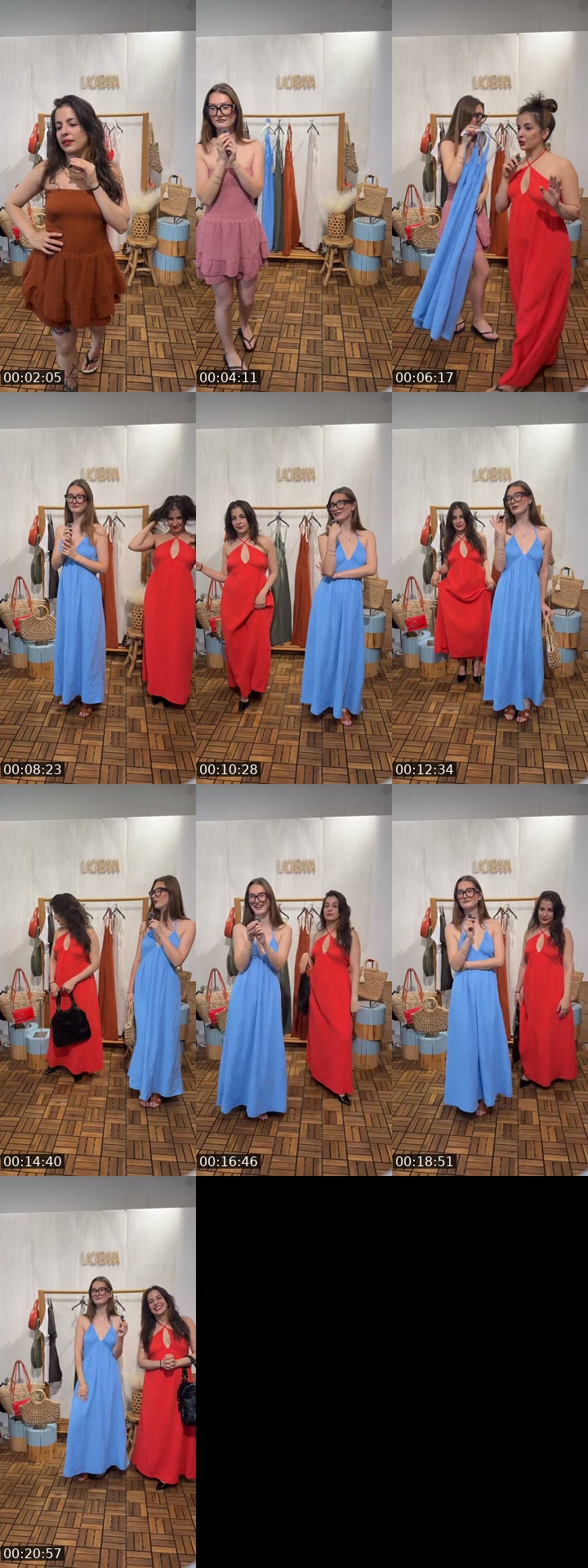 TikTok live: Robes en promotion by @lacabana_paris