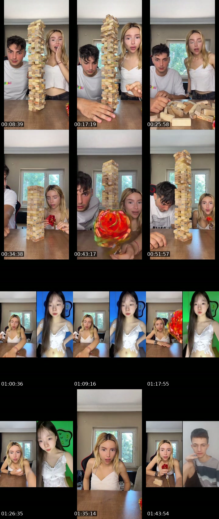 Turkey TikTok live: JENGA DÜNYASI CEZALI by @visneli.biber