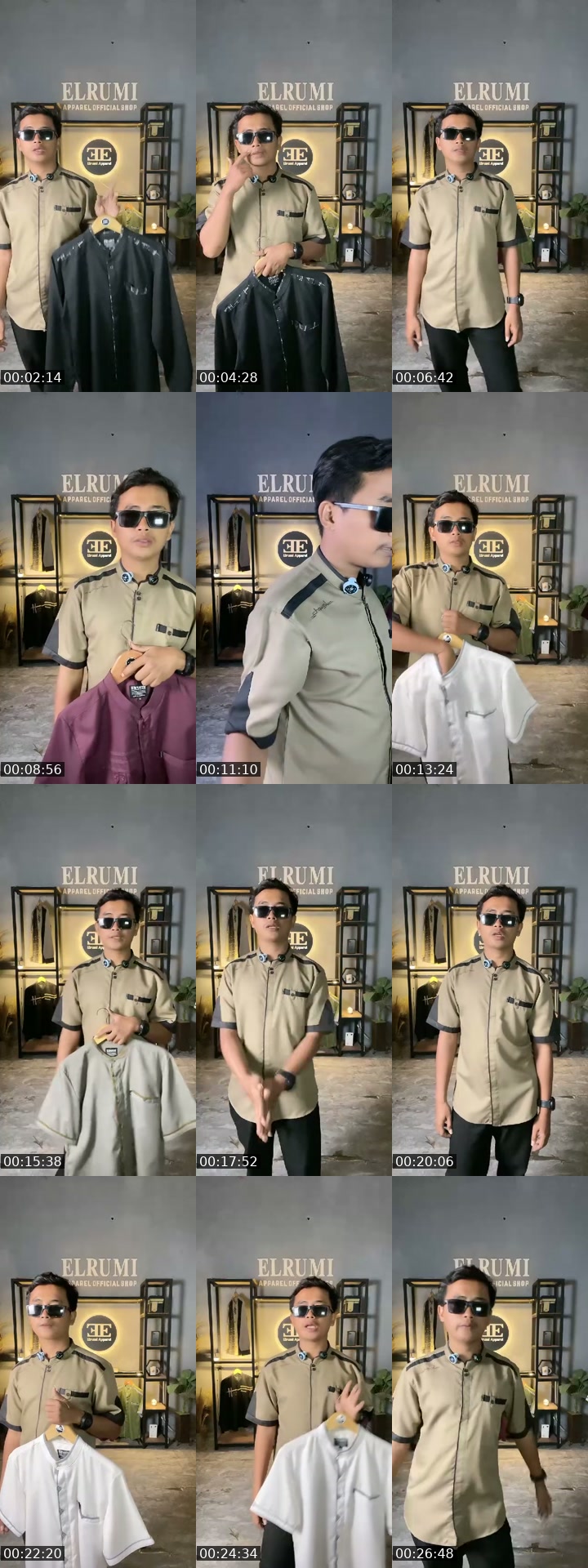 TikTok live: Promo baju koko pria by @elrumi_apparel_official