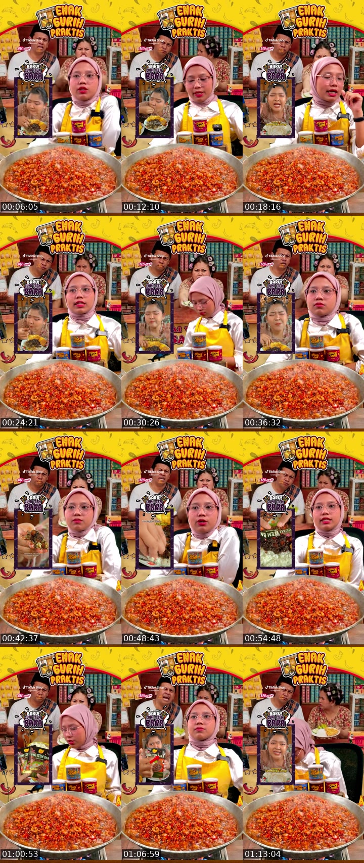 TikTok live: TEMAN MAKAN BARENG KELUARGA🌶😍 by @eatsambel
