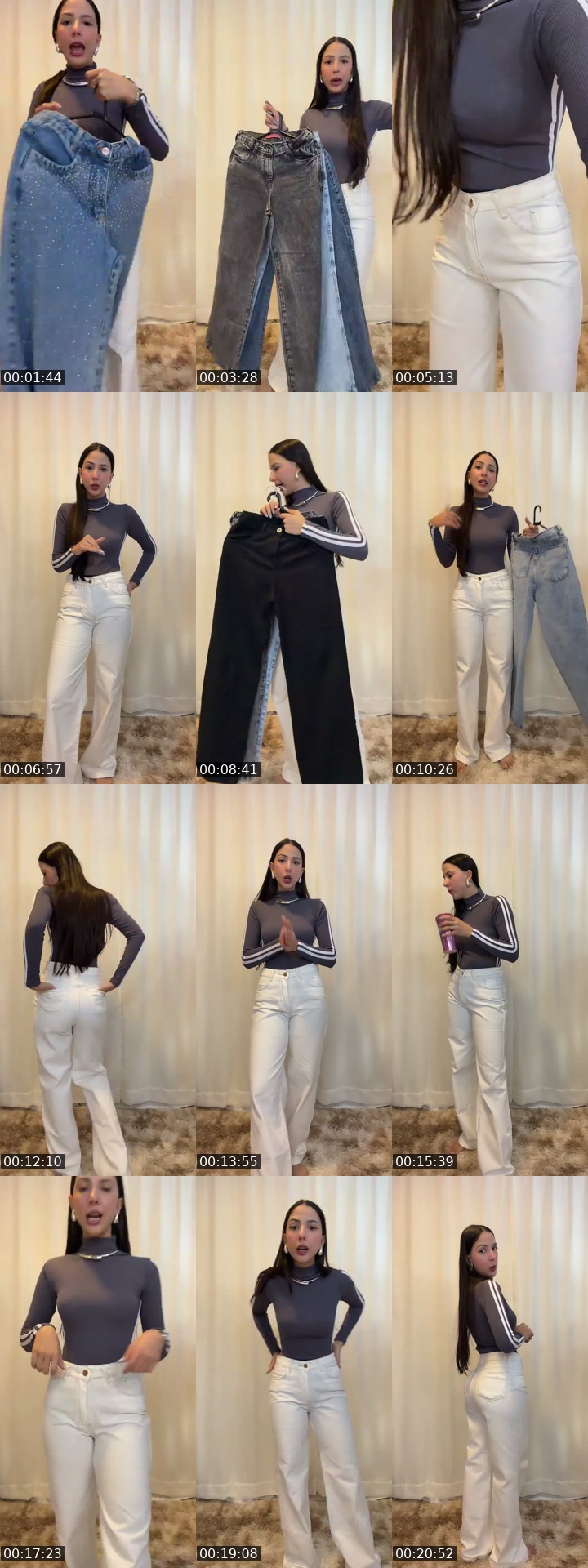 TikTok live: OFERTA WIDE LEG by @livialobomaria