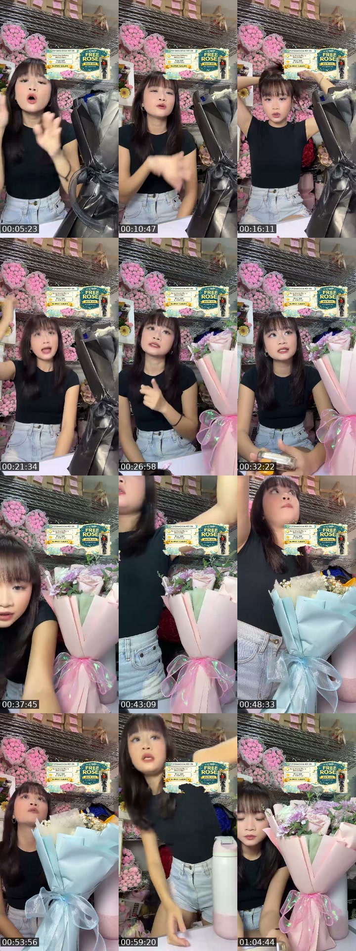 @flowershopsg TikTok live from 2026-07-17