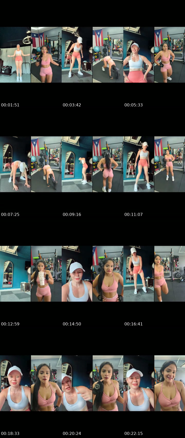 TikTok live: Bodyweight conditioning by @zandra.fitness