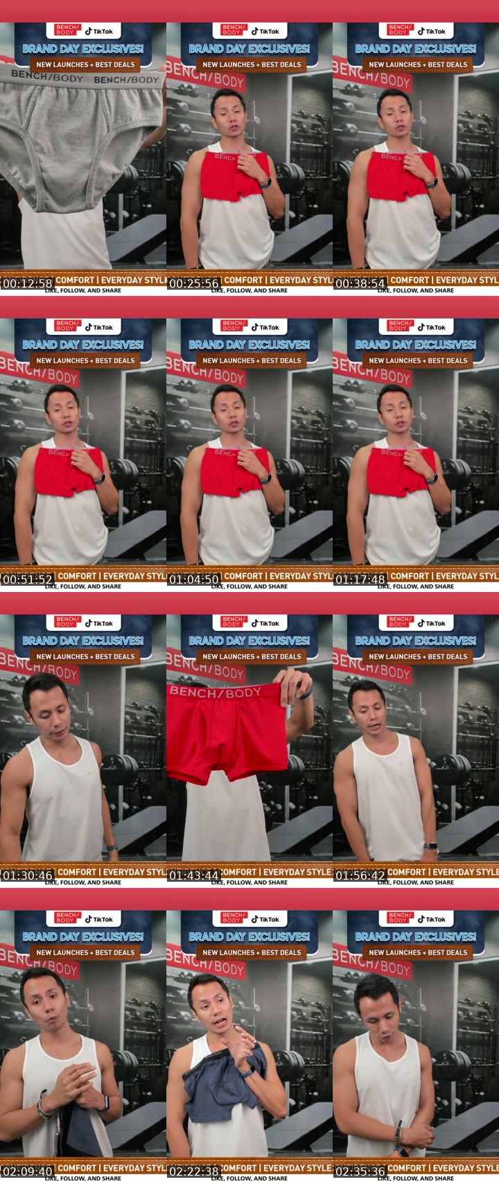 Philippines TikTok live: Bench Brand Day sale! by @benchbody.ph
