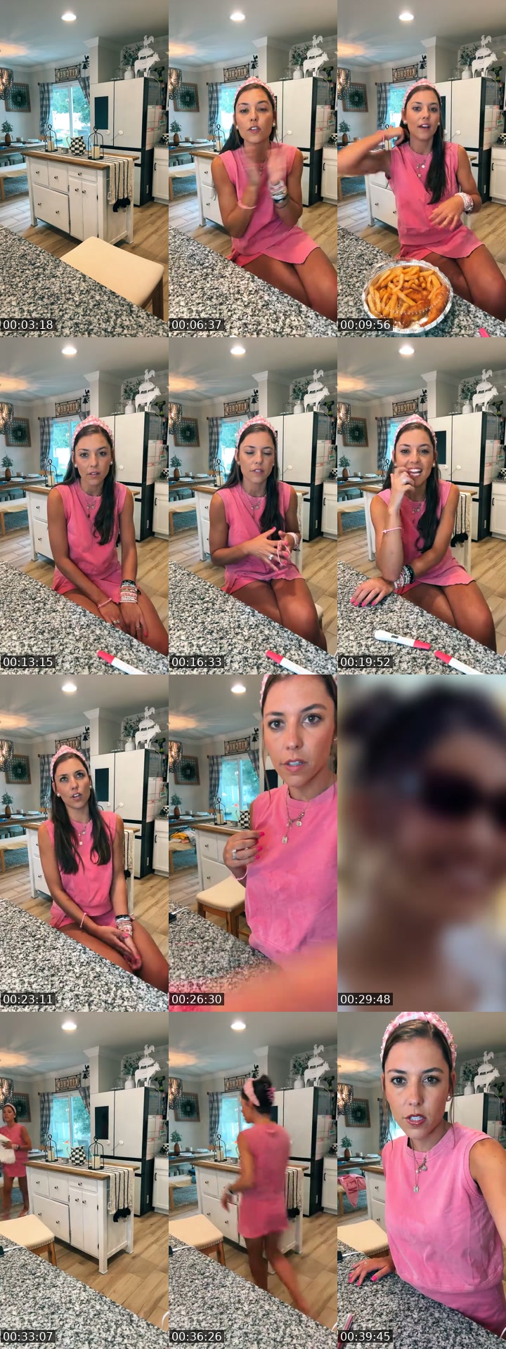 TikTok live: Mom of 9! Eating Dinner 🎀 by @nicoletta5507