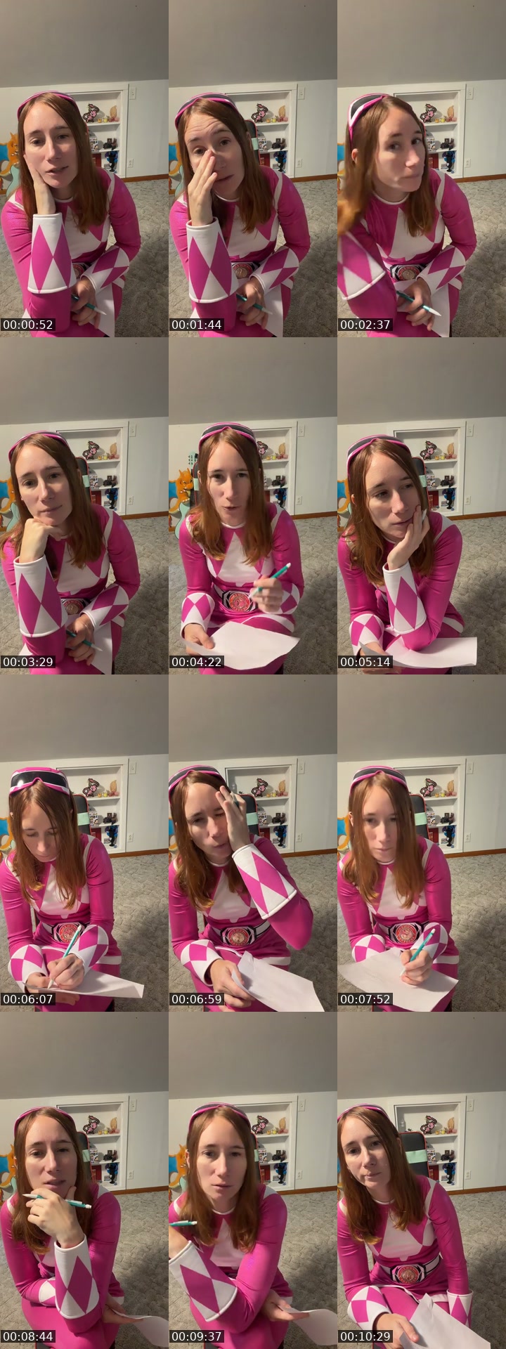 TikTok live: 🧿Chillin w Pink Power Ranger🧿 by @nizzapirate