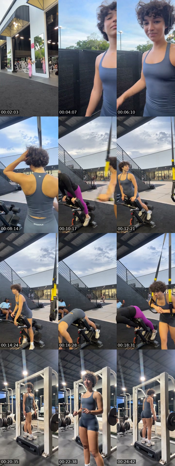 TikTok live: GYM LIVEEEE by @ciaralynnrosa