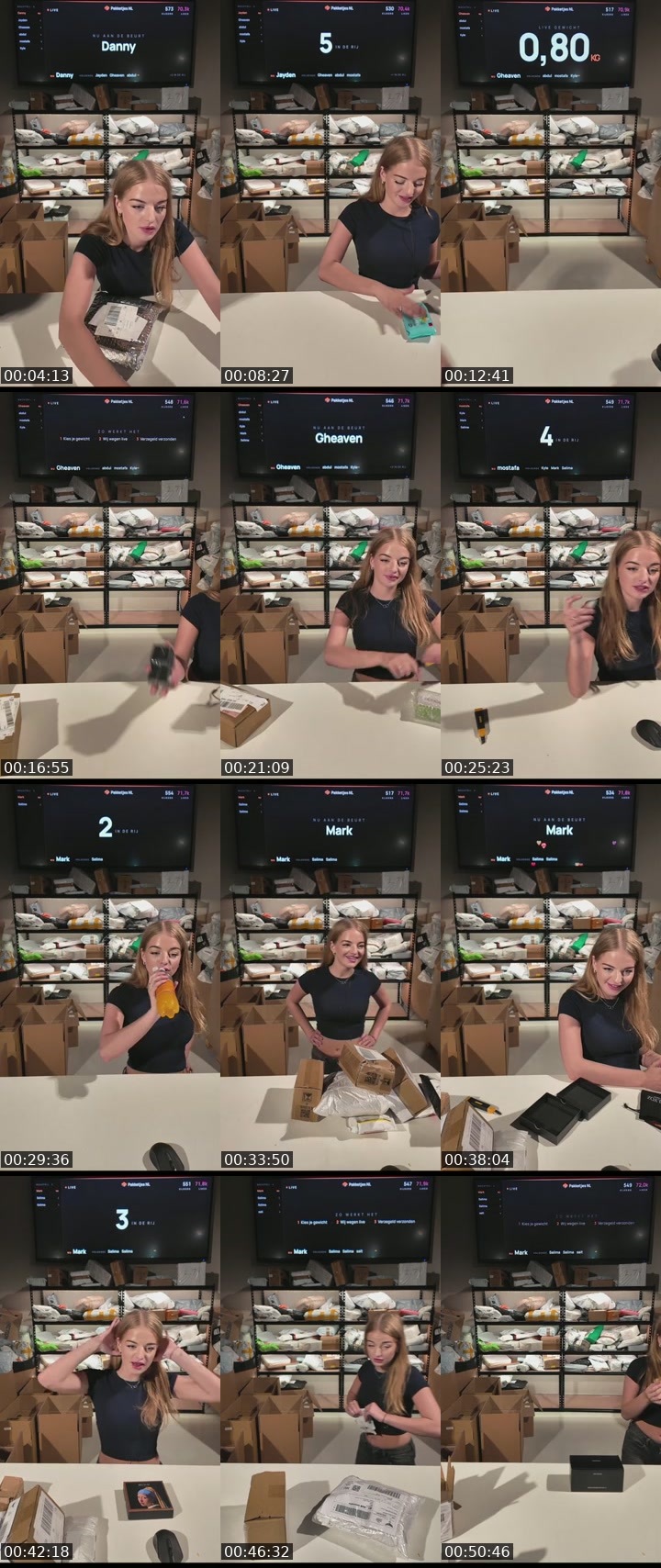 TikTok live: Pakketjes openen! by @pakketjesdotnl