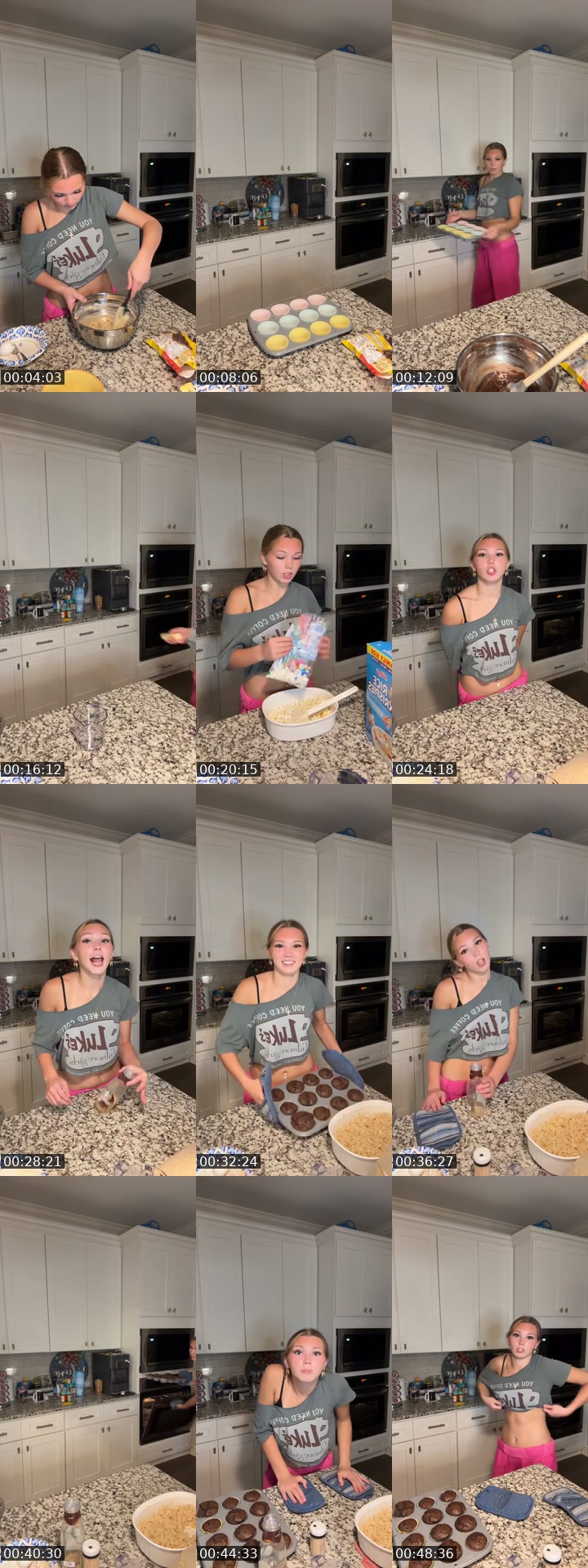 TikTok live: bake with me by @mysterious_secretgirl