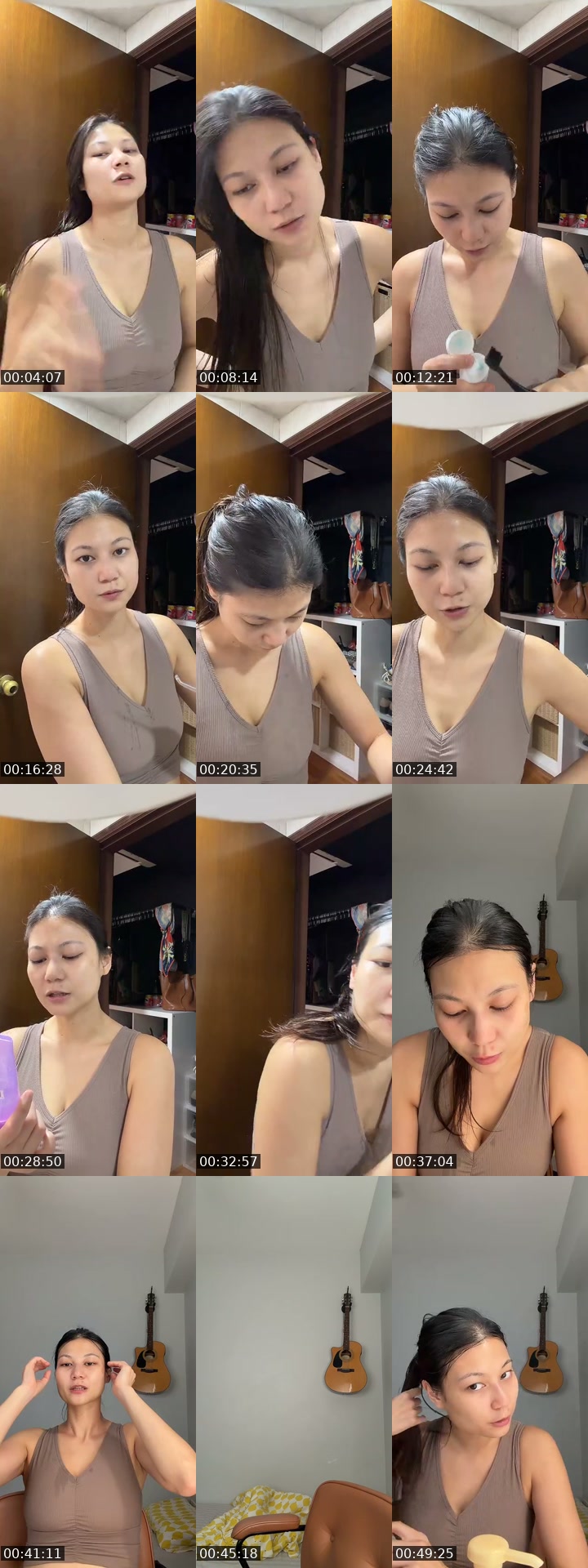 TikTok live: Good morning! GRWM! by @kinkeychain