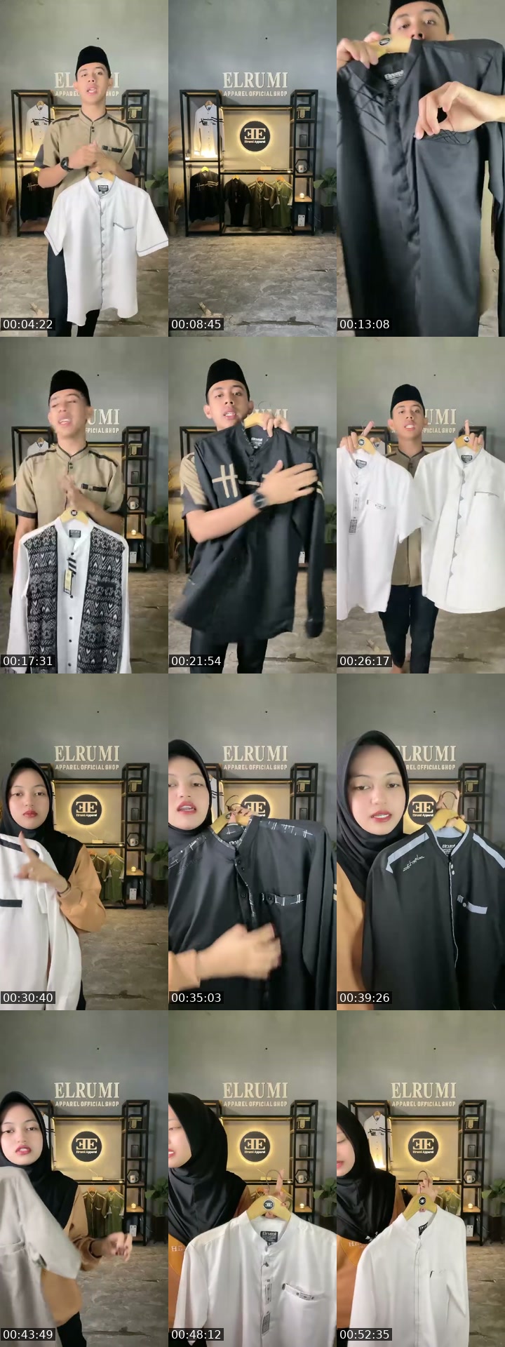 TikTok live: Promo baju koko pria by @elrumi_apparel_official
