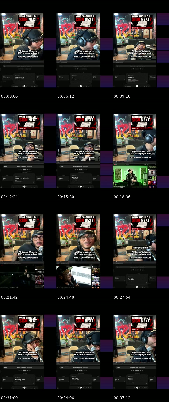 TikTok live: Who should I sign next??? by @mstacksonline