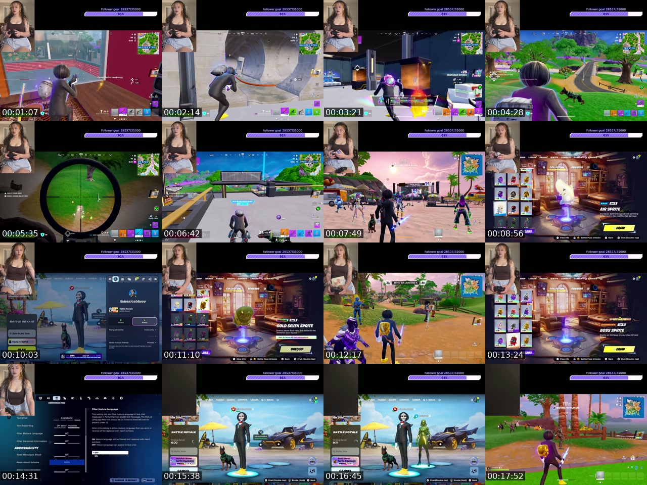 TikTok live: NEW SPRITES by @itsjessicabby444