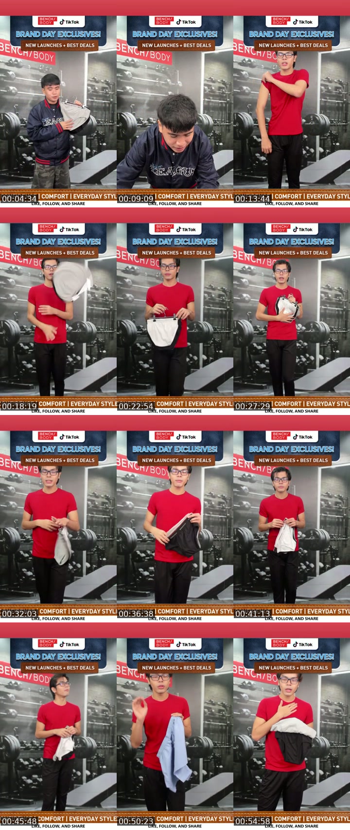 Philippines TikTok live: Bench Brand Day sale! by @benchbody.ph