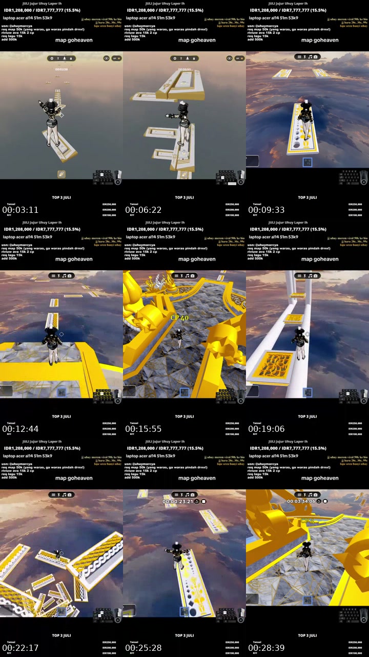 TikTok live: mapping #allfake by @mcoeditzx_